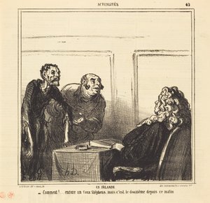 En Irlanda de Honoré Daumier