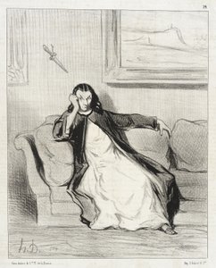 ¡Infierno y condenación!... ¡Abucheada... Abucheada!!... Abucheada! de Honoré Daumier