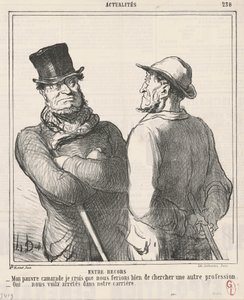 Entre recors de Honoré Daumier