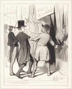 Entren Señores... aquí hay magníficos... de Honoré Daumier