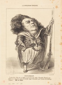 Henri de Larochejacquelein de Honoré Daumier