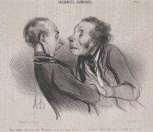 Debilidades humanas, no. 1 de Honoré Daumier