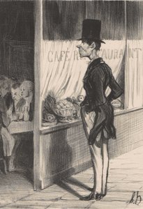Tengo tres céntimos de Honoré Daumier