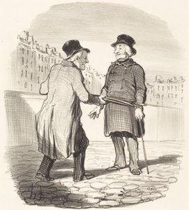 Te arresto, mal sujeto... de Honoré Daumier