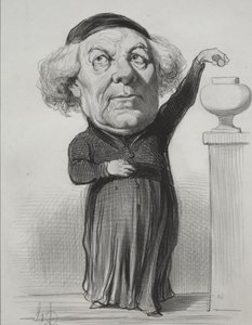 Jean Jacques Fayet, obispo de Orleans de Honoré Daumier