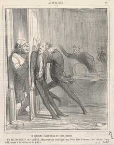 La reforma electoral en Inglaterra de Honoré Daumier