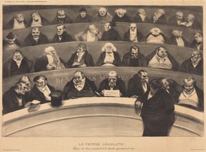 El vientre legislativo de Honoré Daumier