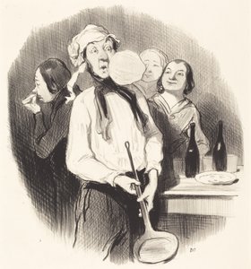 Las Crepas de Honoré Daumier