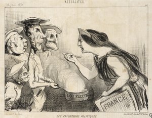 Los parásitos políticos de Honoré Daumier