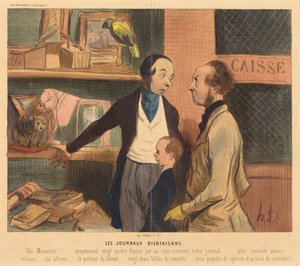 Los periódicos benéficos de Honoré Daumier