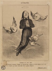 «Leyenda del año 1850» de Honoré Daumier