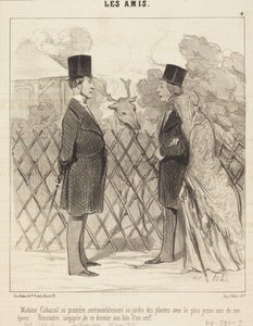 Madame Cabassol pasea... de Honoré Daumier