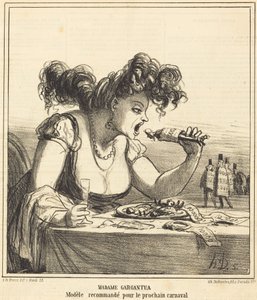 Madame Gargantua de Honoré Daumier