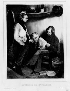 Recuerdos de Sainte-Pelagie de Honoré Daumier