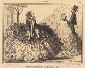 Modas de primavera de 1855 de Honoré Daumier
