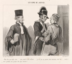 Mi querido, ¿qué quieres...? de Honoré Daumier