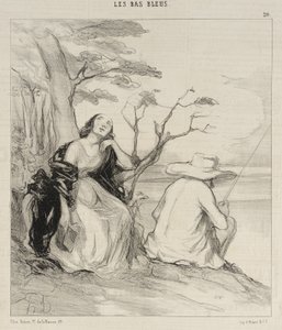 ¡Oh, dolor!... haber soñado... con un esposo... de Honoré Daumier