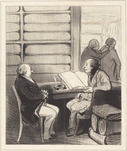 Sí, mi querido señor Badoulard, voy a... de Honoré Daumier