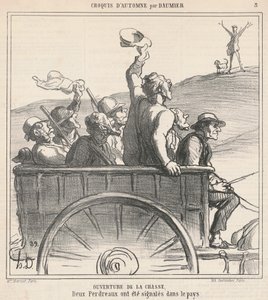 Apertura de la Caza de Honoré Daumier