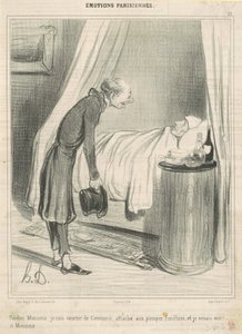 Perdón... soy corredor de comercio... de Honoré Daumier