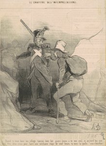 Cuando estabas en tu pueblo habrías... de Honoré Daumier