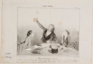 Robert Macaire, profesor de francés de Honoré Daumier