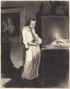 ¡Maldito ladrón de niños! de Honoré Daumier