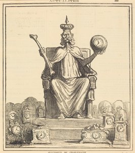Sucesor de Carlomagno de Honoré Daumier