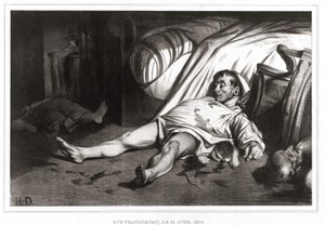 La masacre de la rue Transnonain el 14/04/1834 (litografía) 1837