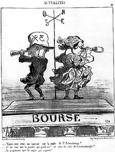 La beca por Daumier - en “Charivari” del 27/08/1853