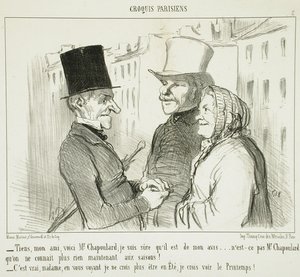 «Toma, amigo mío, aquí está el señor Chapoulard...» de Honoré Daumier