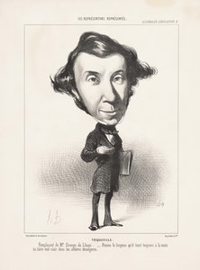 Tocqueville, 1849 de Honoré Daumier