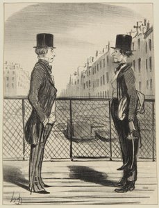 «Un hombre en sus zapatitos» de Honoré Daumier