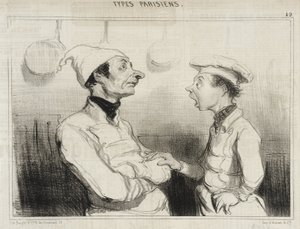 ¡Bien sabéis qué esponja decíais...! de Honoré Daumier