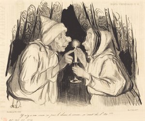 No hay nada como esto para el resfriado... de Honoré Daumier