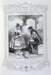 Ilustraciones sobre ideas y leyendas de Philipon bajo el título Les Cent y Robert Macaire de Honoré Daumier
