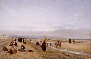 En las arenas de Rhyl, Gales del Norte de Hopkins Horsley Hobday Horsley