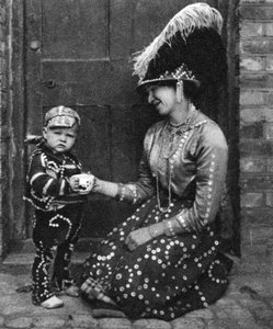 Reina y Príncipe de Perlas, Londres, 1926-1927 de Hoppe