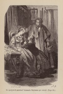 Ilustración para Un Bon Petit Diable (grabado) de Horace (after) Castelli