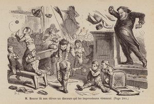 Ilustración para Un Bon Petit Diable (grabado)