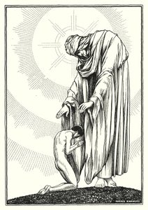 Ilustración del Sermón de la Montaña (grabado) de Horace J. Knowles