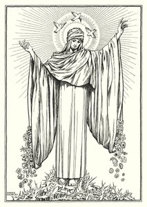 Ilustración del Sermón de la Montaña (grabado)