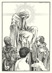 Ilustración del Sermón de la Montaña (grabado) de Horace J. Knowles