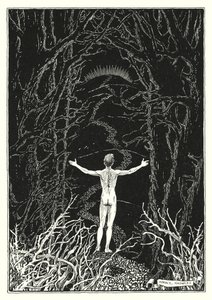 Ilustración del Sermón de la Montaña (grabado) de Horace J. Knowles