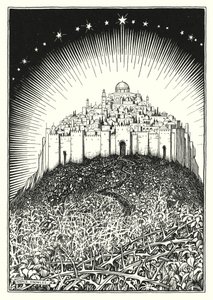 Ilustración del Sermón de la Montaña (grabado) de Horace J. Knowles