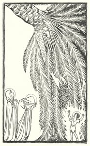 La huida a Egipto (litografía) de Horace J. Knowles