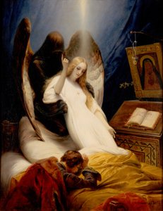 Ángel de la muerte de Emile Jean Horace Vernet
