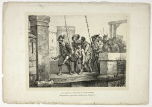 Sin embargo, los soldados dentro de los muros de París... de Horace Vernet
