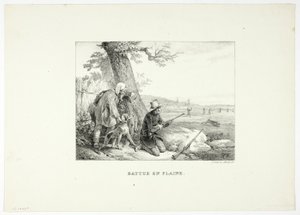 Fácilmente vencido de Emile Jean Horace Vernet