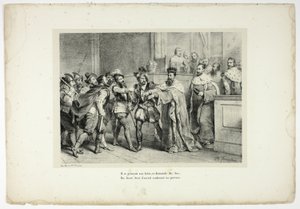 Va a los Dieciséis y pide hierros... de Horace Vernet